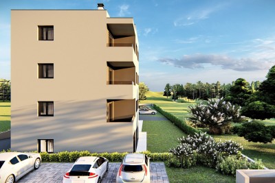 Poreč - apartment under construction of 88 m2 with a garden and two parking spaces 2
